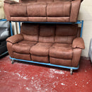 2x 3 seater sofas