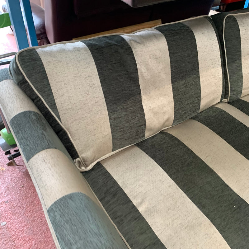 4 seater sofa and footstool