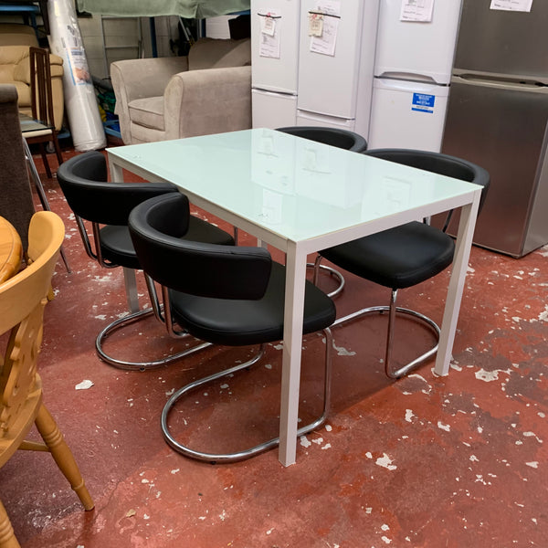 Table and chairs