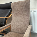 High back chair