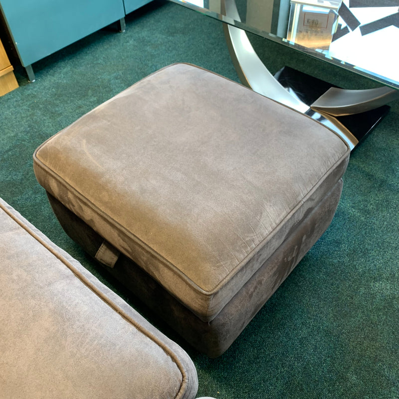 DFS cuddle chair and footstool