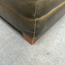 Corner sofa and footstool