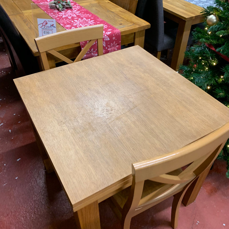 Table and chairs