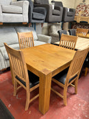 Table and 4 chairs