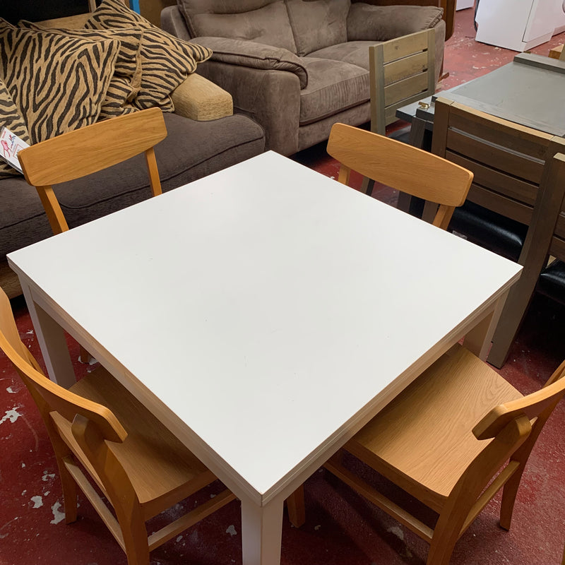 Table and chairs