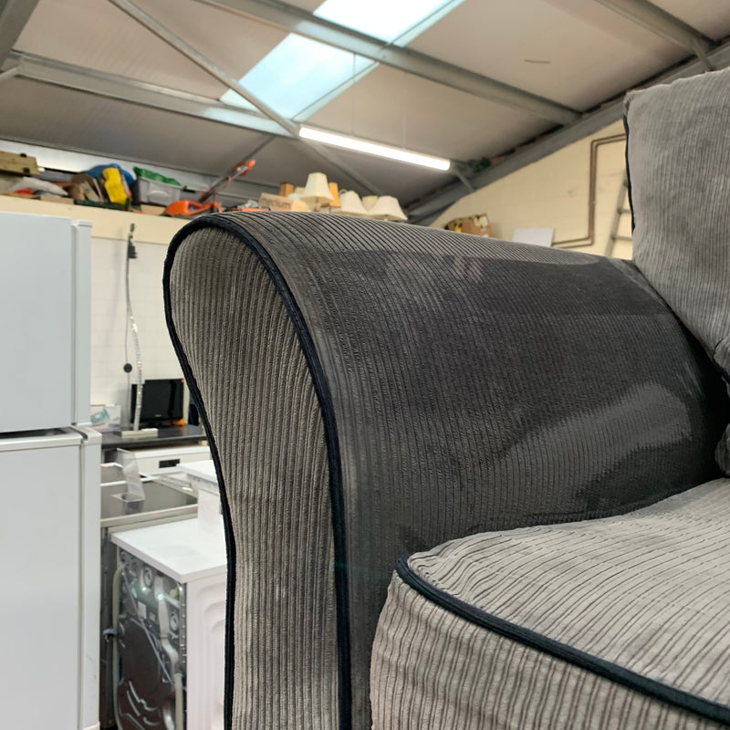L shaped sofa and armchair