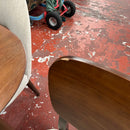 Extending table and chairs