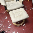 Massage chair and stool