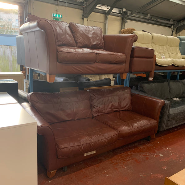 2 and 3 seater sofas with footstool