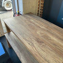 Table and benches