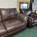 Corner sofa and armchair