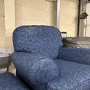 Armchair and footstool