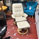 Massage chair and stool