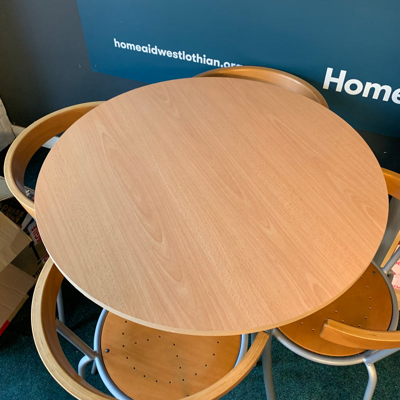 Table and chairs