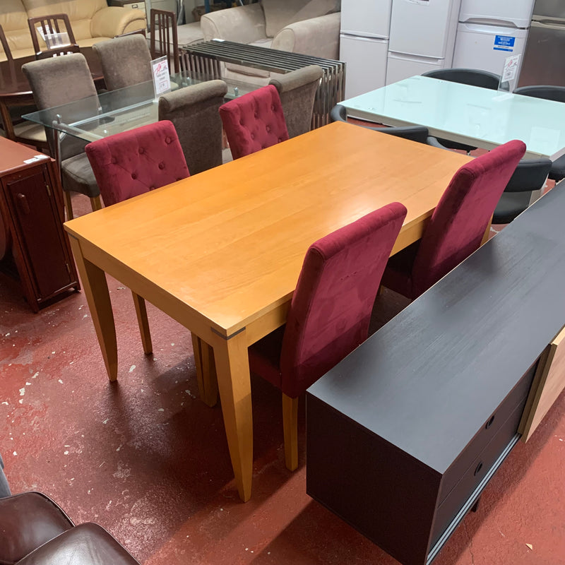 Table and chairs