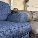 Armchair and footstool