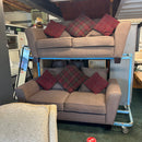 2x 2 seater sofas