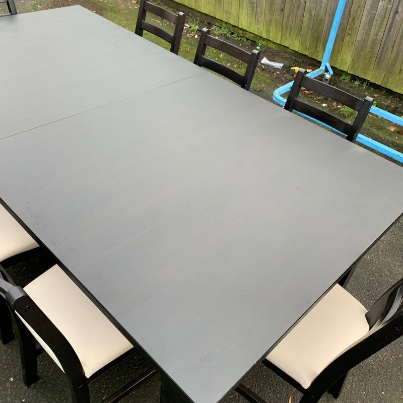 IKEA extending table and chairs