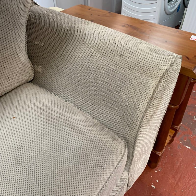 Armchair and footstool