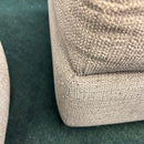 DFS cuddle chair and footstool