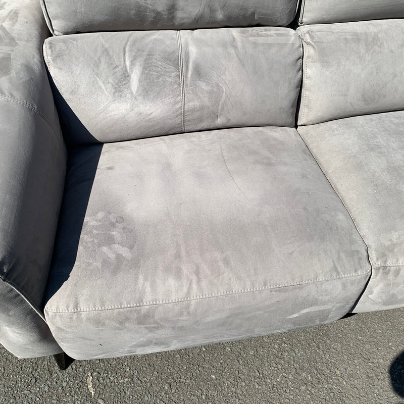 Recliner corner sofa