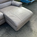 Recliner L shaped sofa