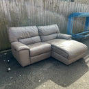 Recliner L shaped sofa