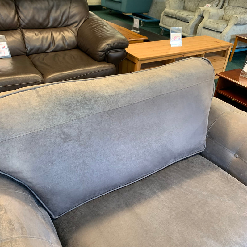 DFS cuddle chair and footstool