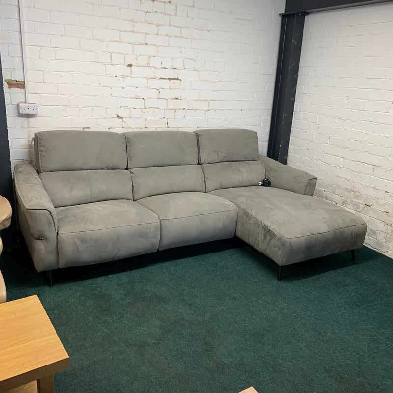 Recliner corner sofa