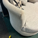 DFS cuddle chair and footstool