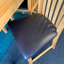 Extending table and chairs