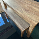 Table and benches