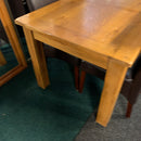 Extending table and chairs