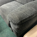 Curved sofa and cuddle chair