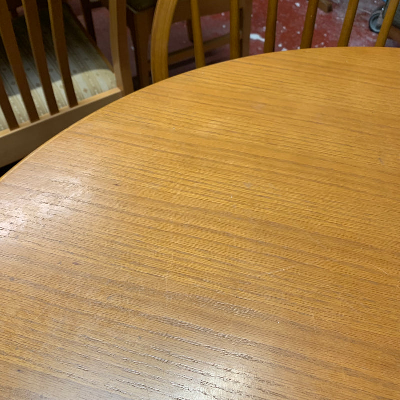 Table and chairs