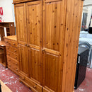 Triple wardrobe