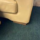 2 seater sofa and footstool