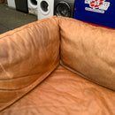 Corner sofa and footstool