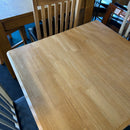 Extending table and chairs