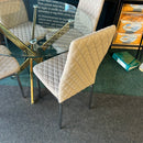 Table and chairs