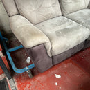 2x 2 seater recliner sofas