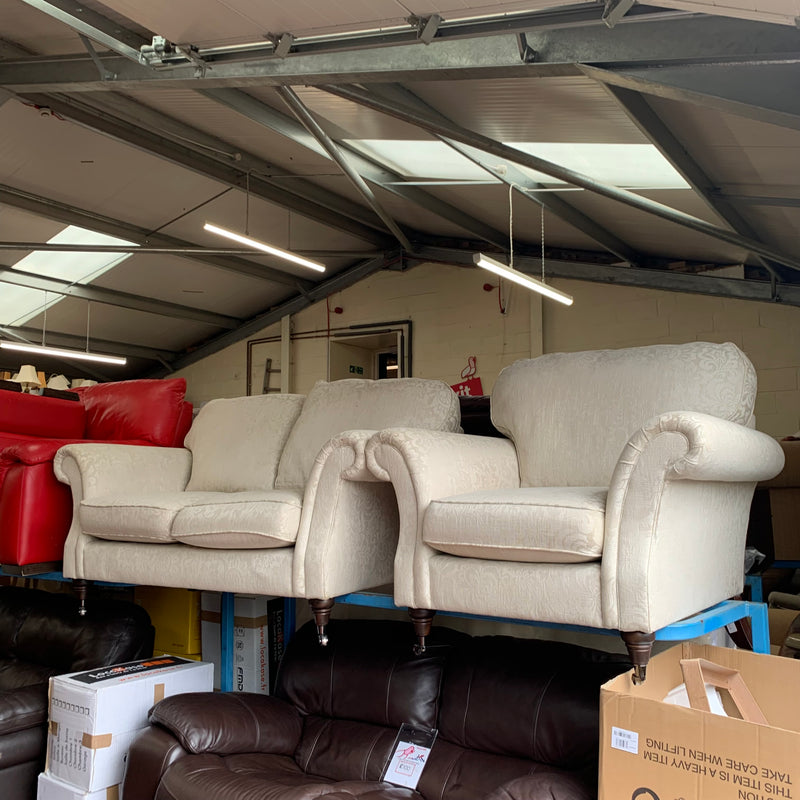 2 seater sofa and armchair