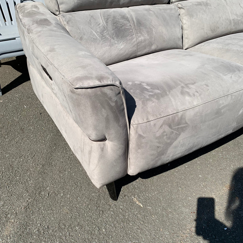 Recliner corner sofa