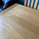 Extending table and chairs