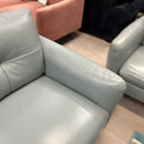 2 and 3 seater sofas with footstool