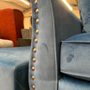 Armchair and footstool