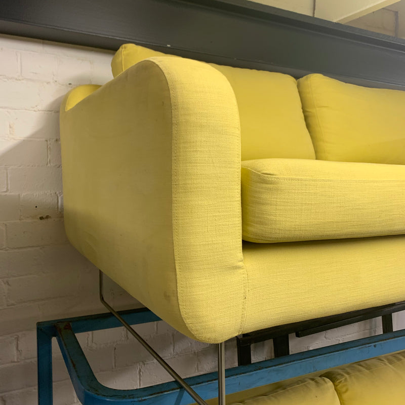 2x 2 seater sofas