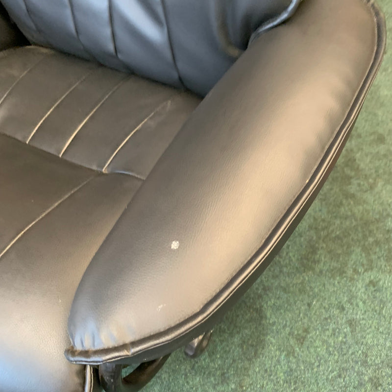 Armchair and footstool