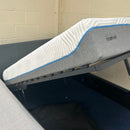Double ottoman bed