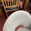 Extending table and chairs